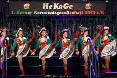 05.02.2023, Herne, Karnevalistischer Frühschoppen der HeKaGe. Bild: Der Karnevalistischer Frühschoppen der 1. Herner Karnevalsgesellschaft Grün-Weiß-Rot 1953 e.V. (HeKaGe) fand am 5.2.2023 im Kulturzentrum statt. - Foto: Björn Koch