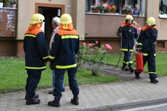 08.07.2015, Herne, Königsberger Straße 65, Einsatz der Feuerwehr, Foto: Björn Koch