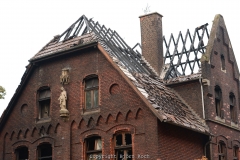 Brand des alten Gemeindehauses von St. Marien in Eickel